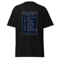The Bill of Rights 1791 printed on a Black unisex classic tee - Freedom Advocates Florida Official, LLC