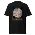 God Is Good printed on a Black unisex classic tee - Freedom Advocates Florida Official, LLC