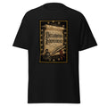 The Declaration of Independence 1776 printed on a Black unisex classic tee - Freedom Advocates Florida Official, LLC