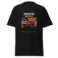 American Muscle printed on a Black tee - Freedom Advocates Florida Official, LLC