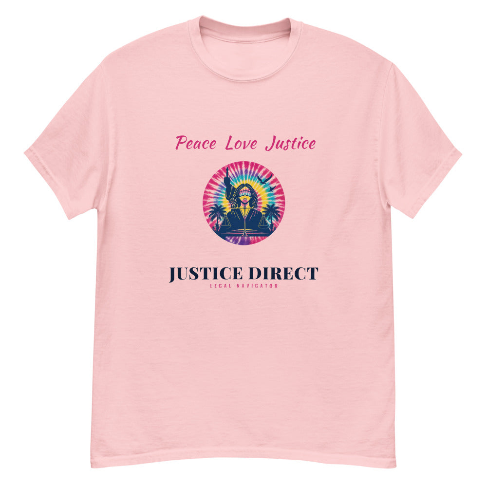Tee in Light Pink flat