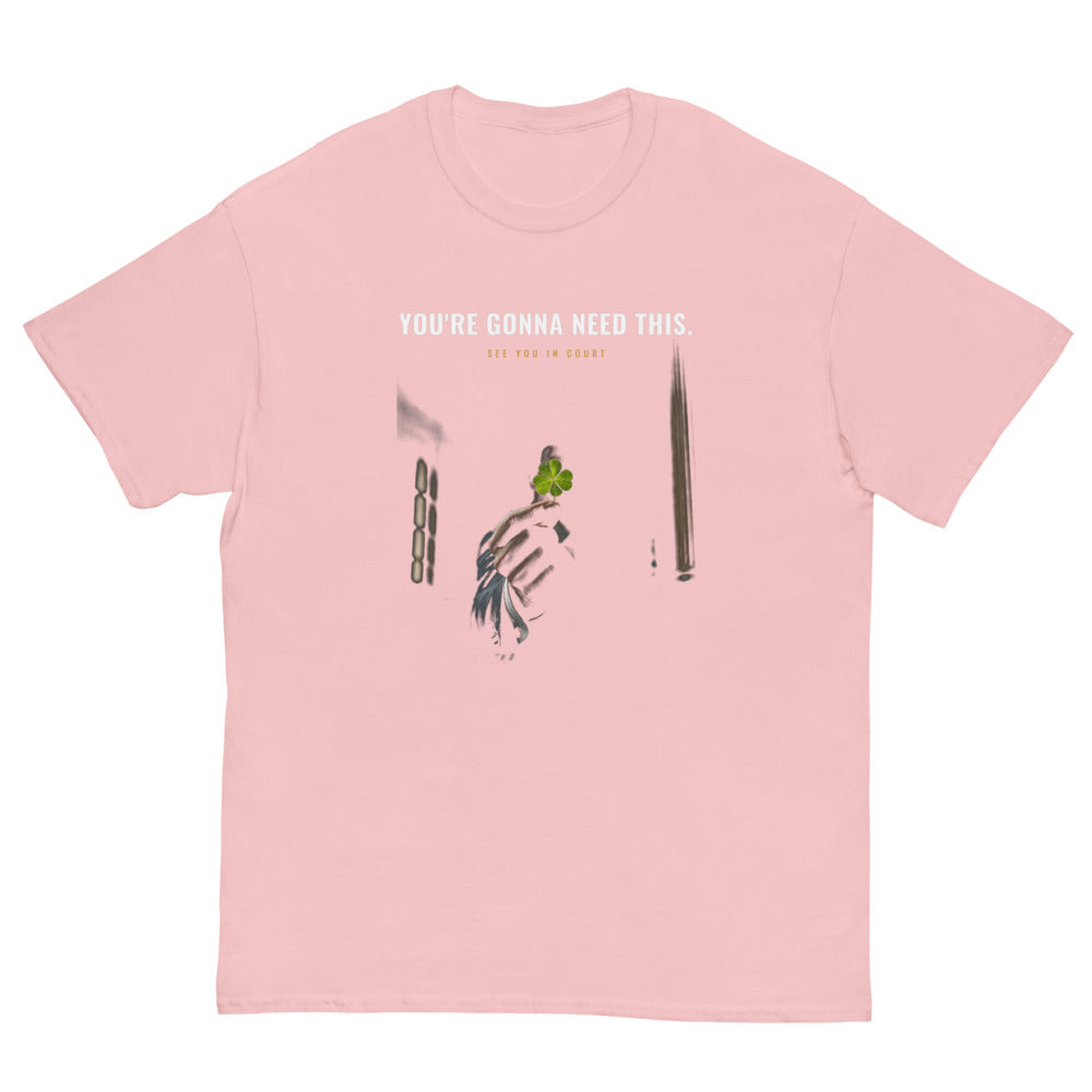 Tee in Light Pink flat