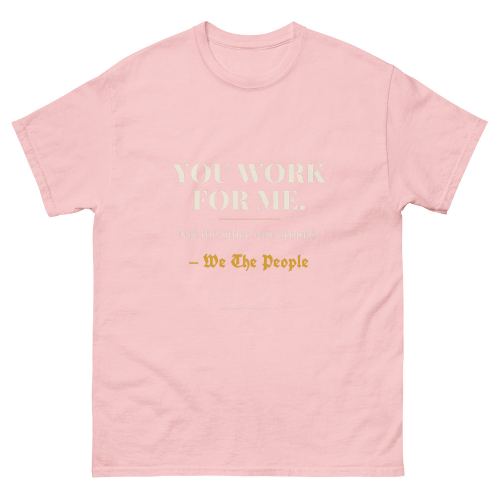 Tee in Light Pink flat