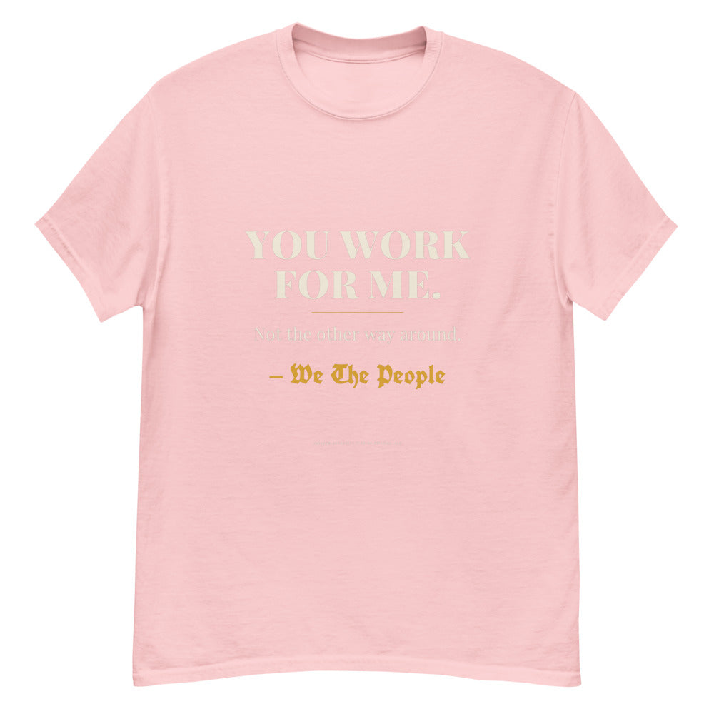 Tee in Light Pink flat
