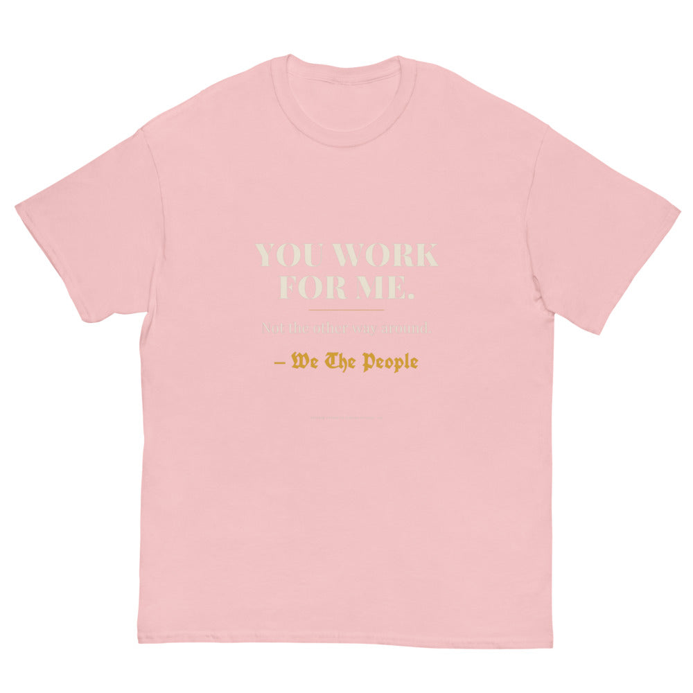 Tee in Light Pink flat