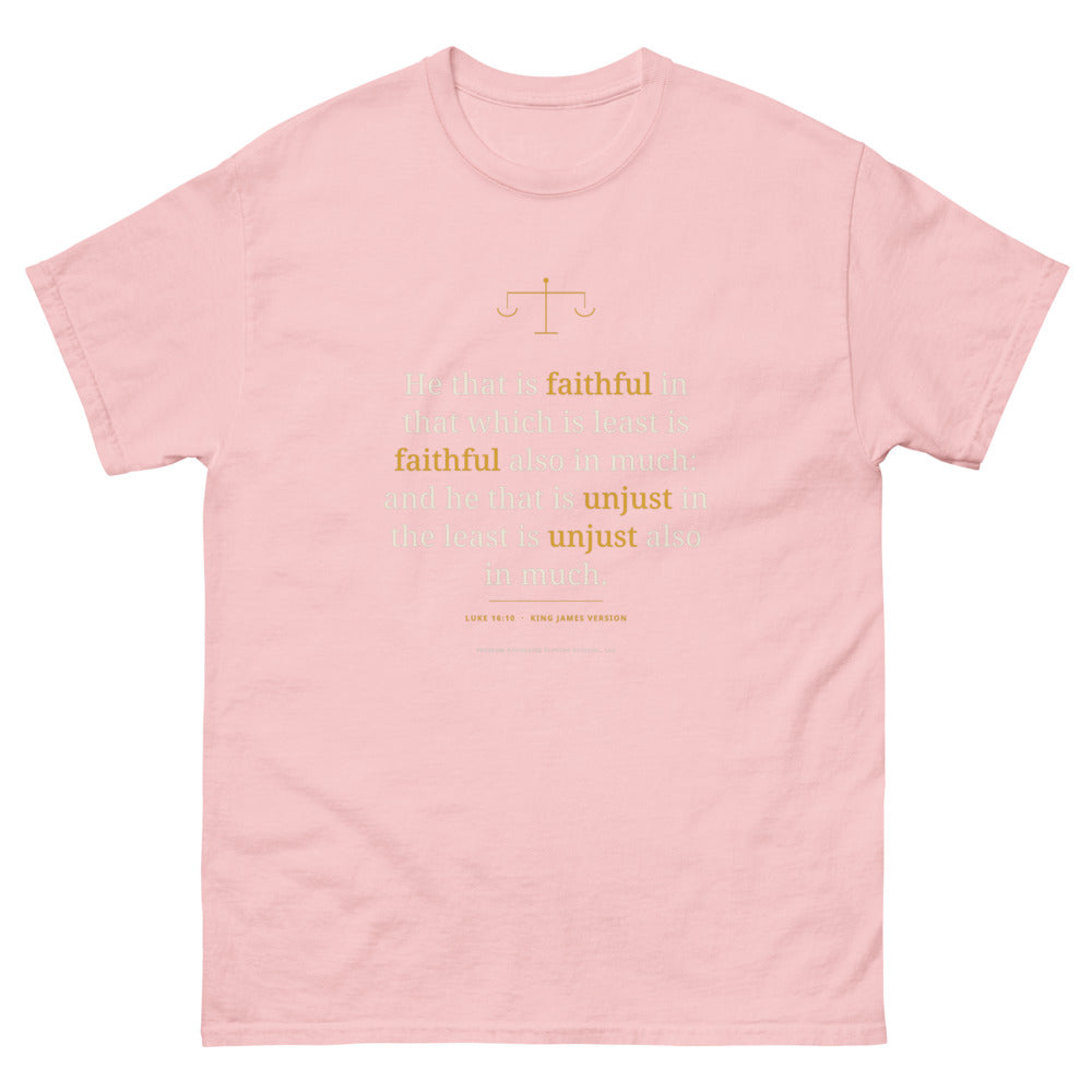Tee in Light Pink flat