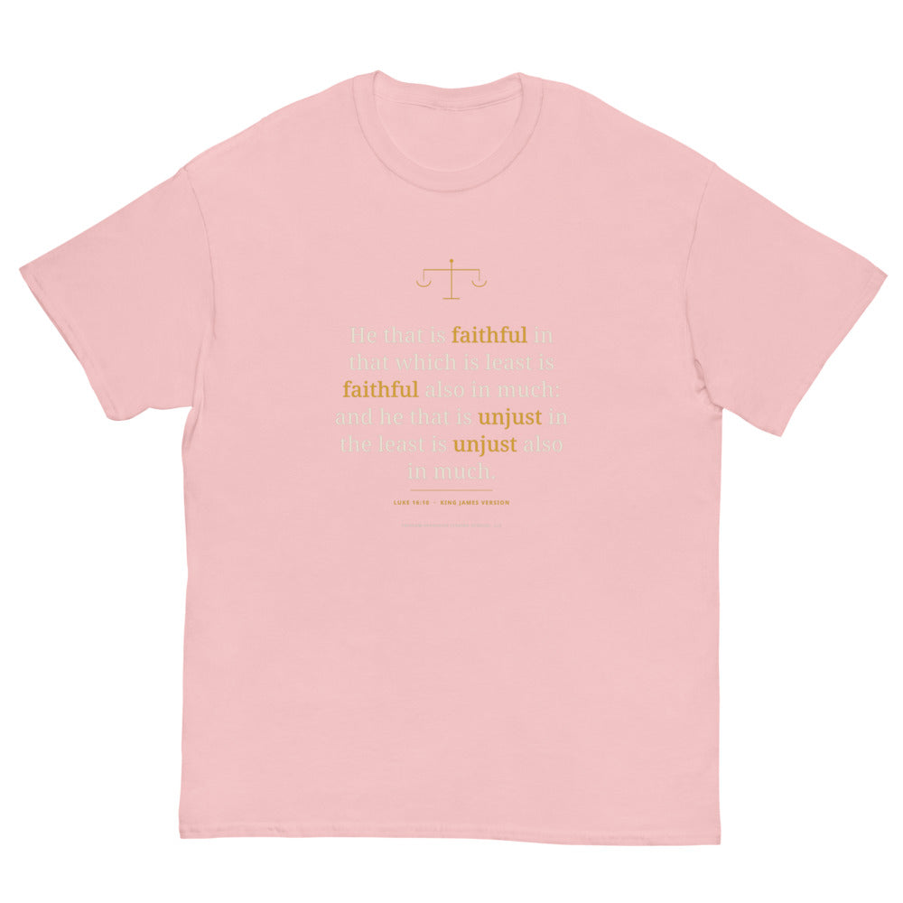 Tee in Light Pink flat