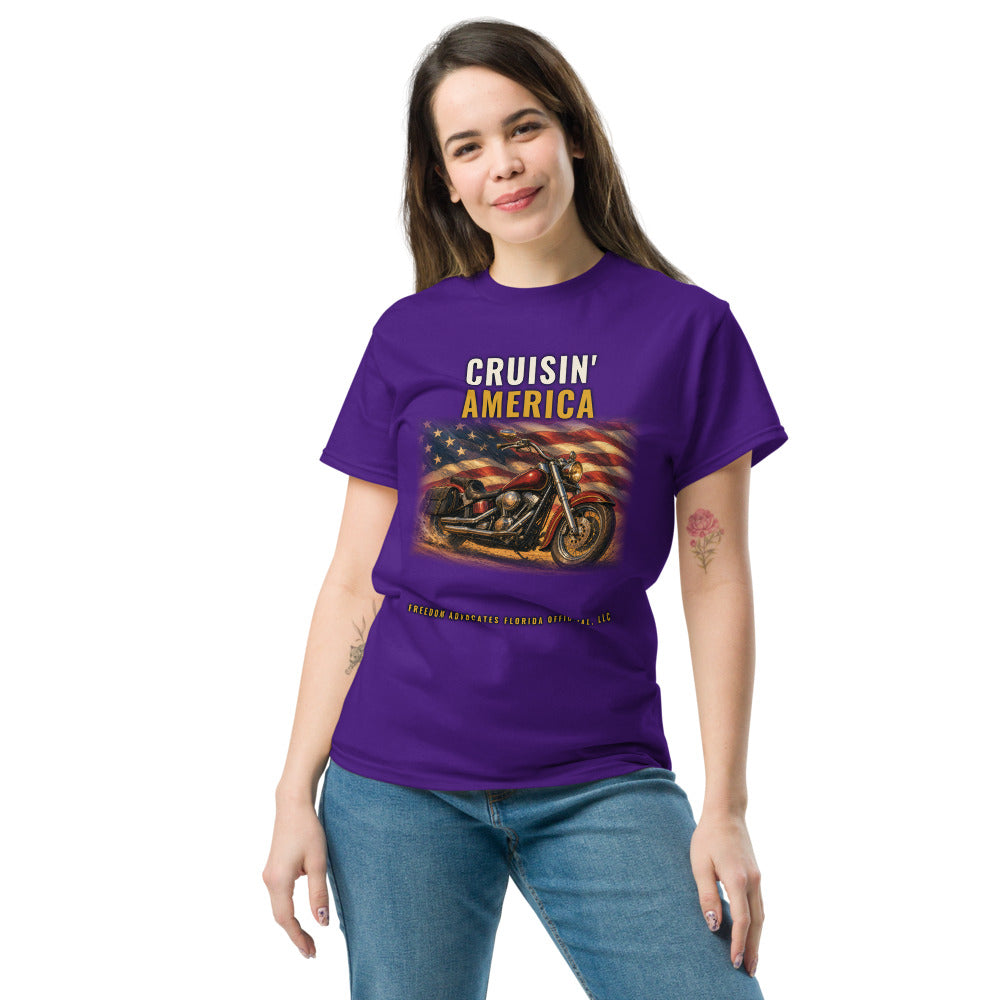 Tee in Purple