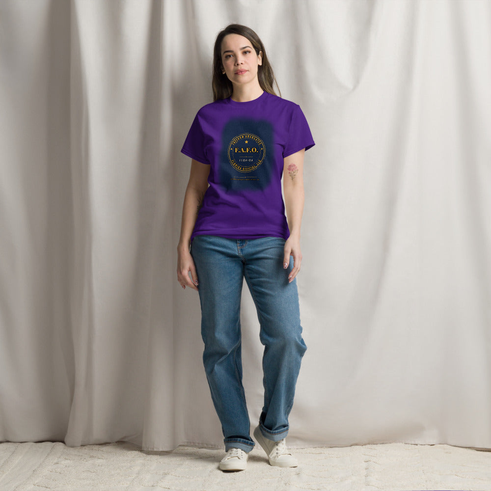 Tee in Purple