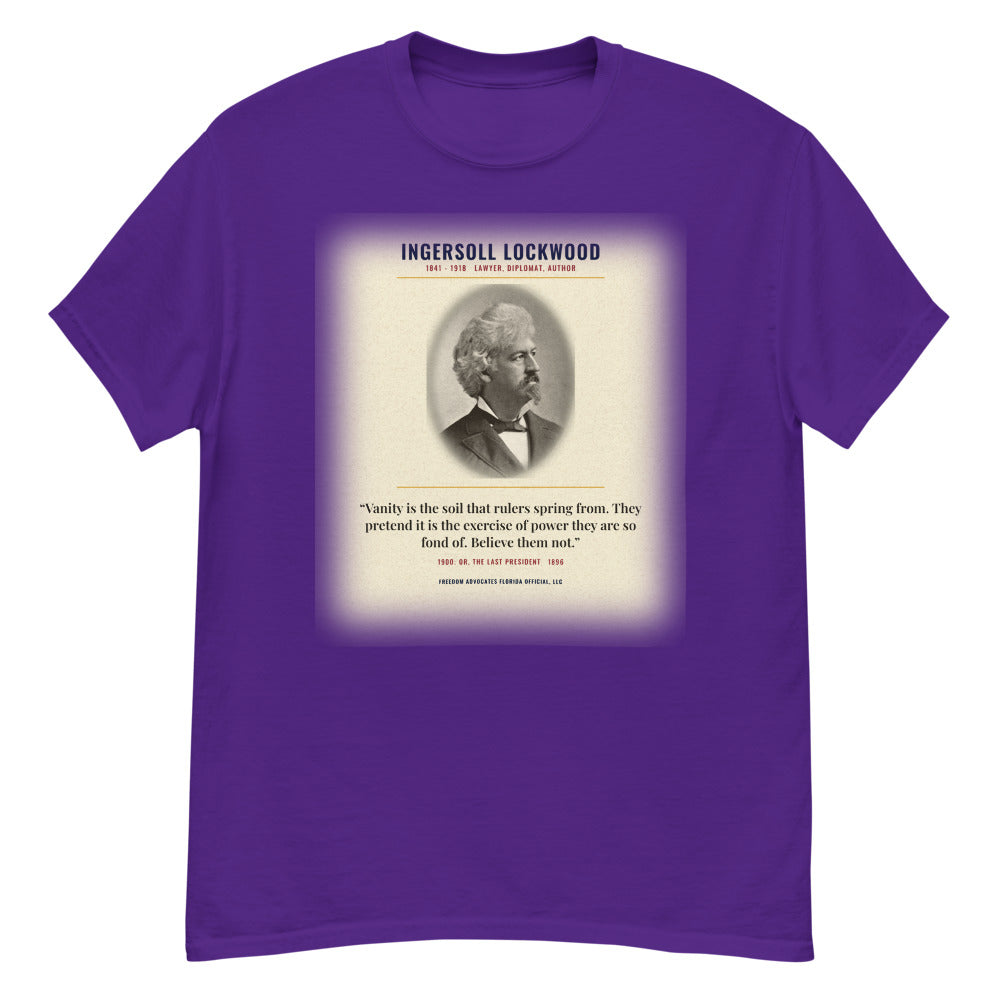 Tee in Purple flat