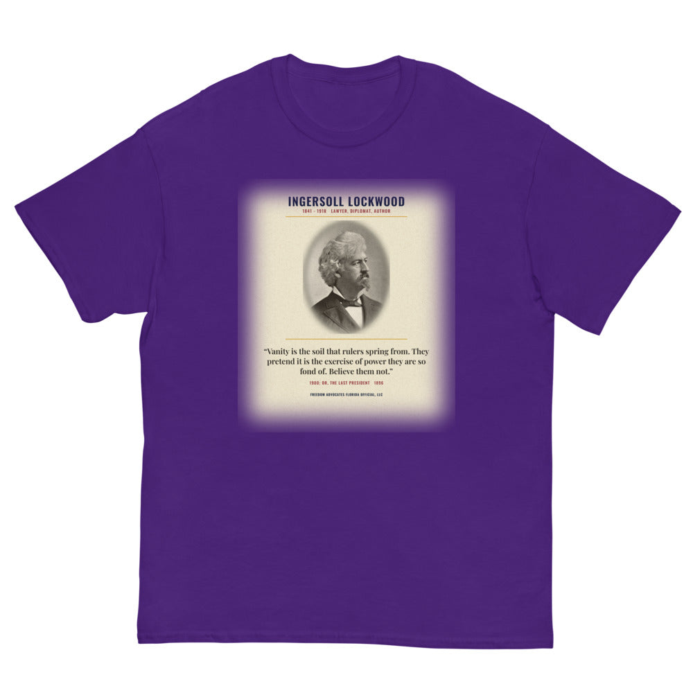 Tee in Purple flat