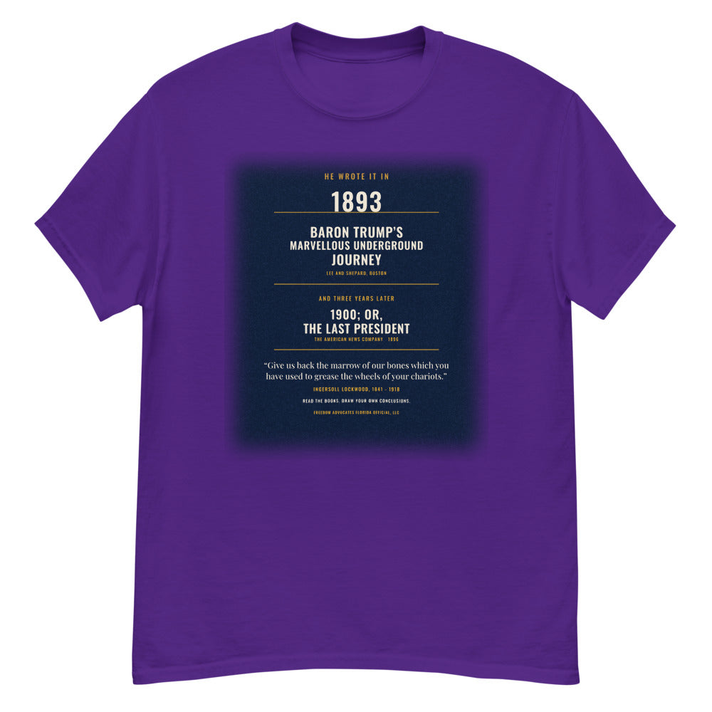 Tee in Purple flat
