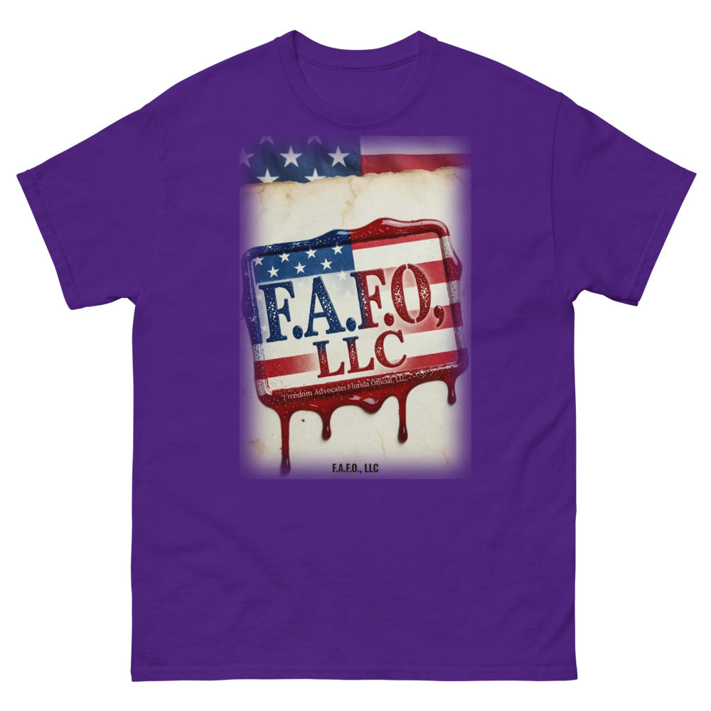 Tee in Purple flat
