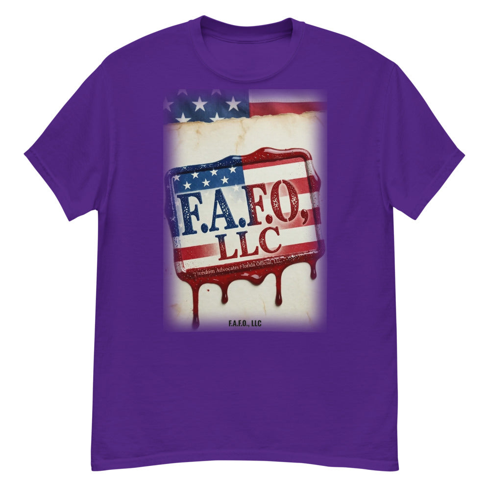 Tee in Purple flat