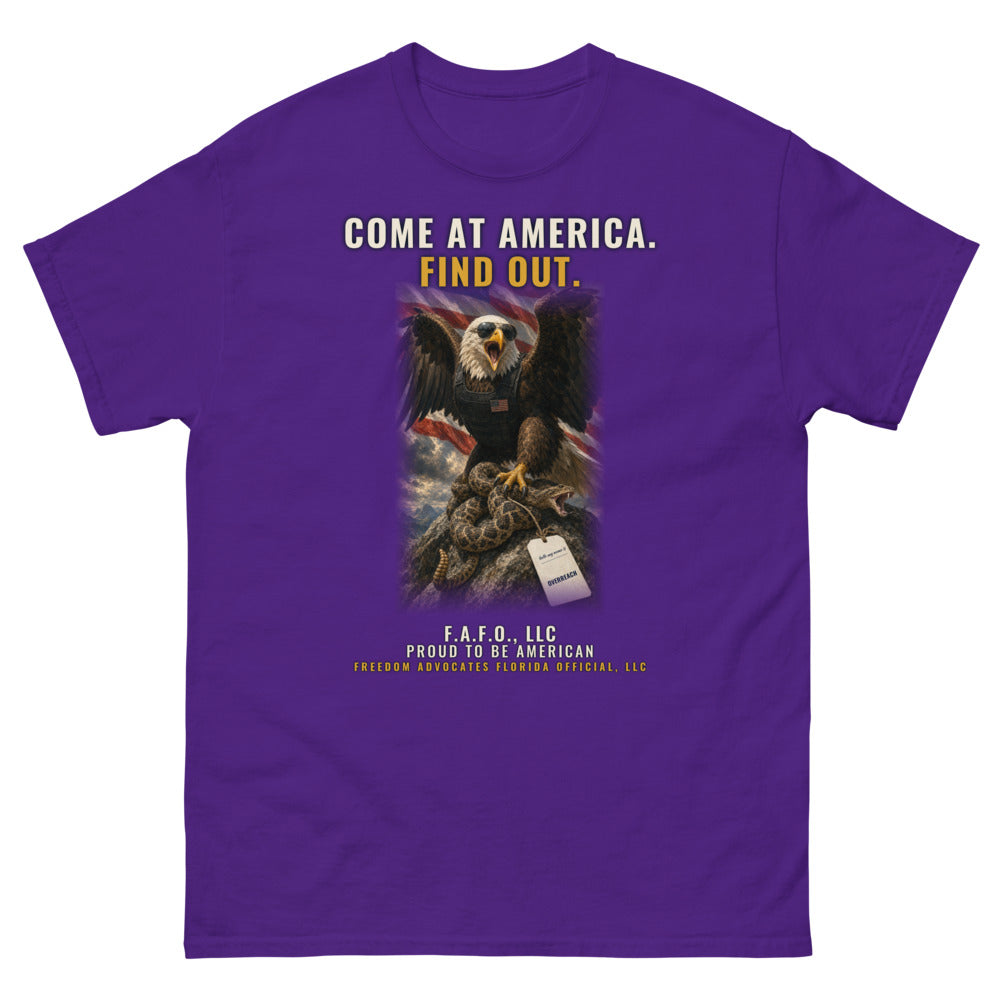 Tee in Purple flat