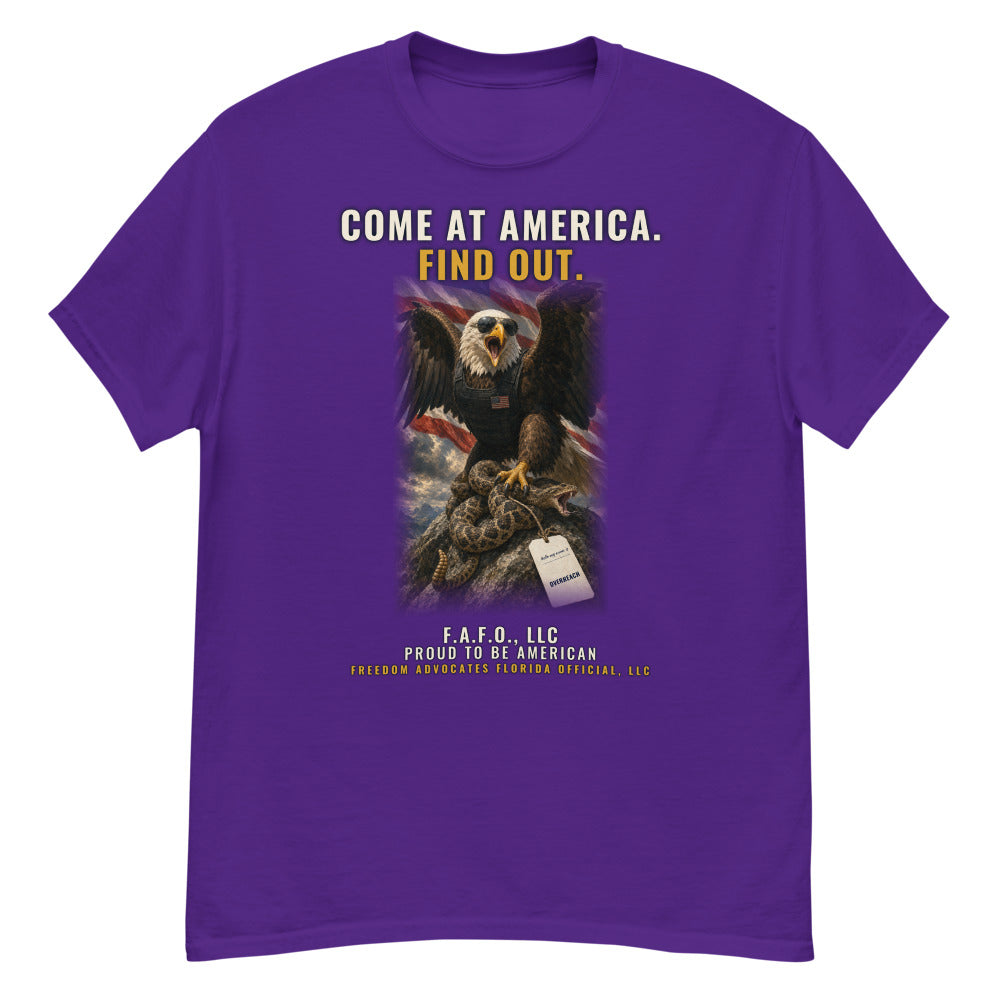 Tee in Purple flat