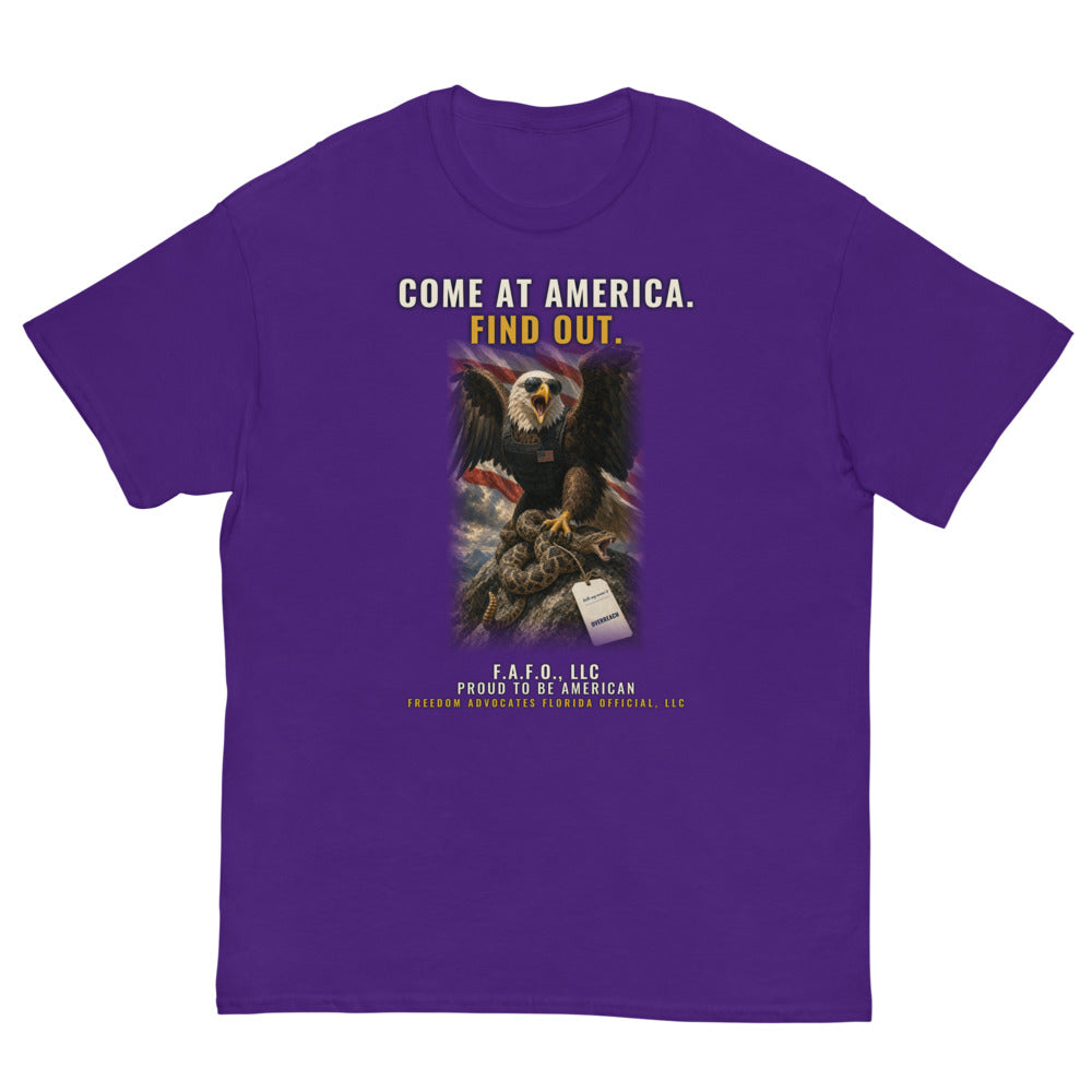 Tee in Purple flat