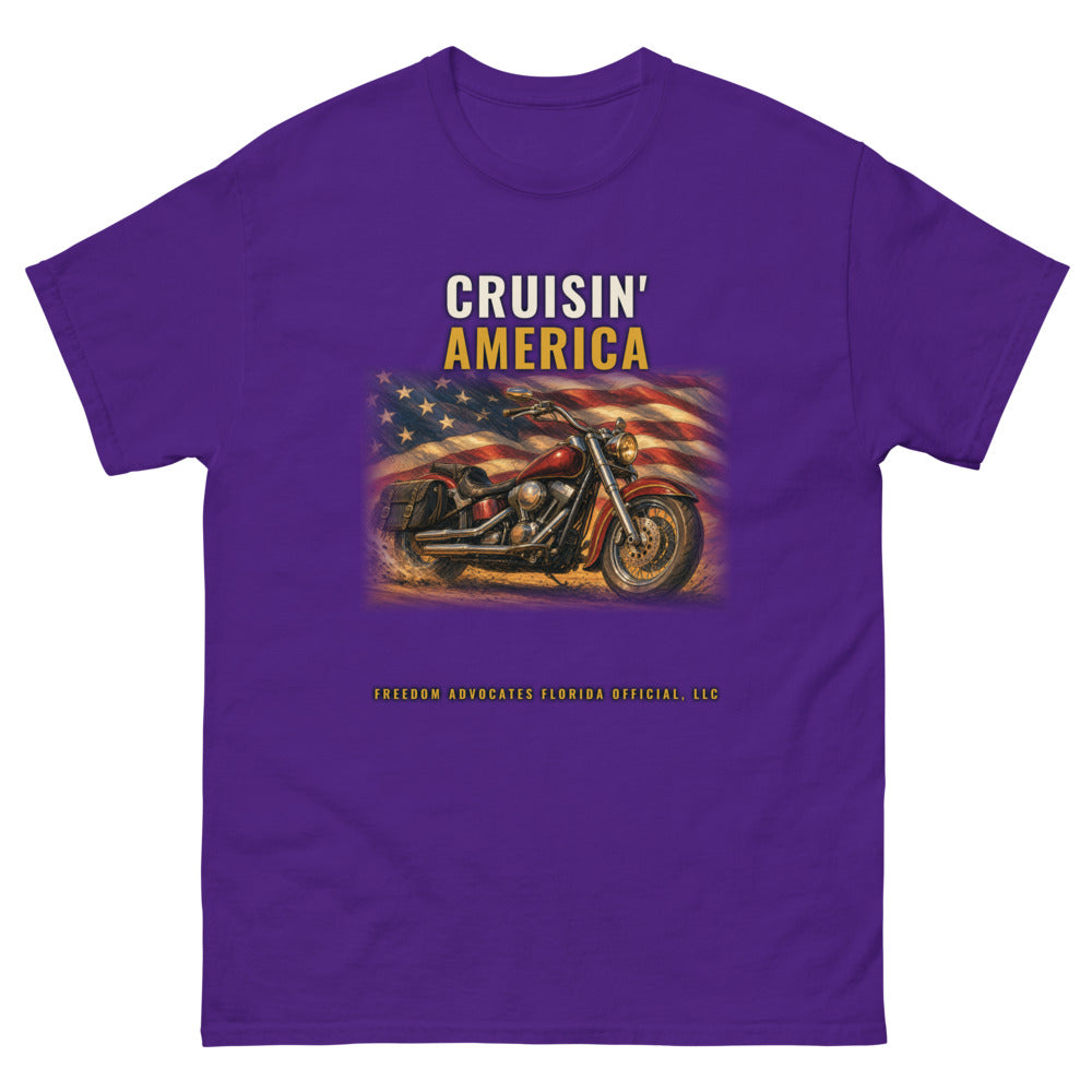 Tee in Purple flat