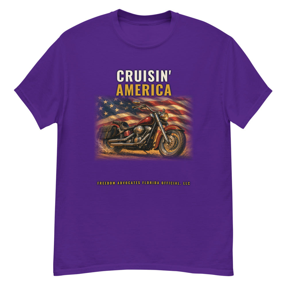 Tee in Purple flat