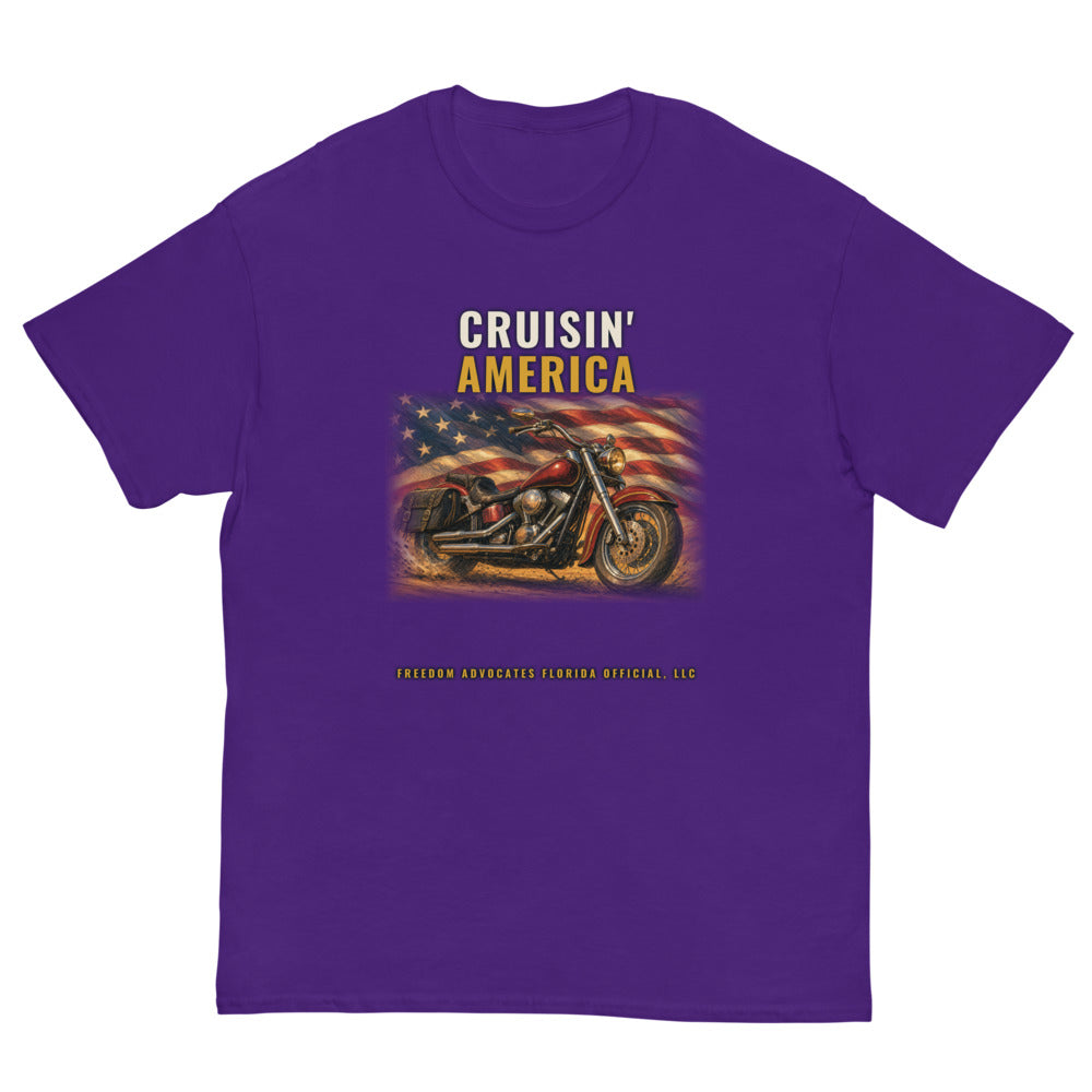 Tee in Purple flat