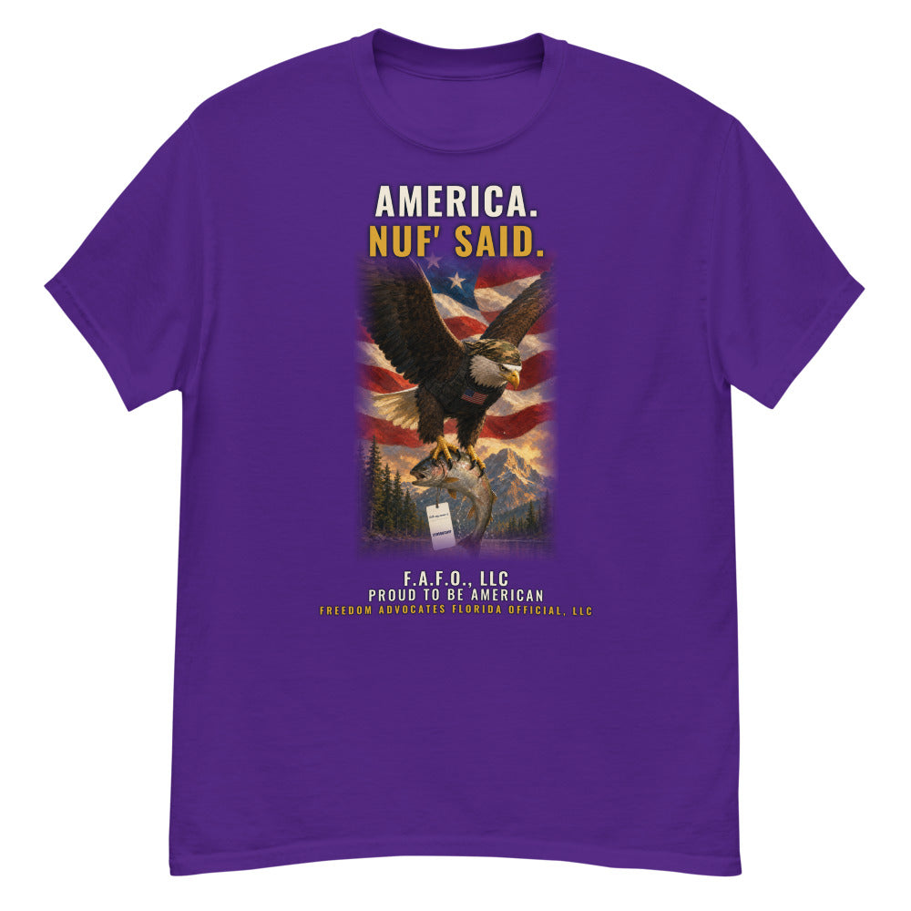 Tee in Purple flat