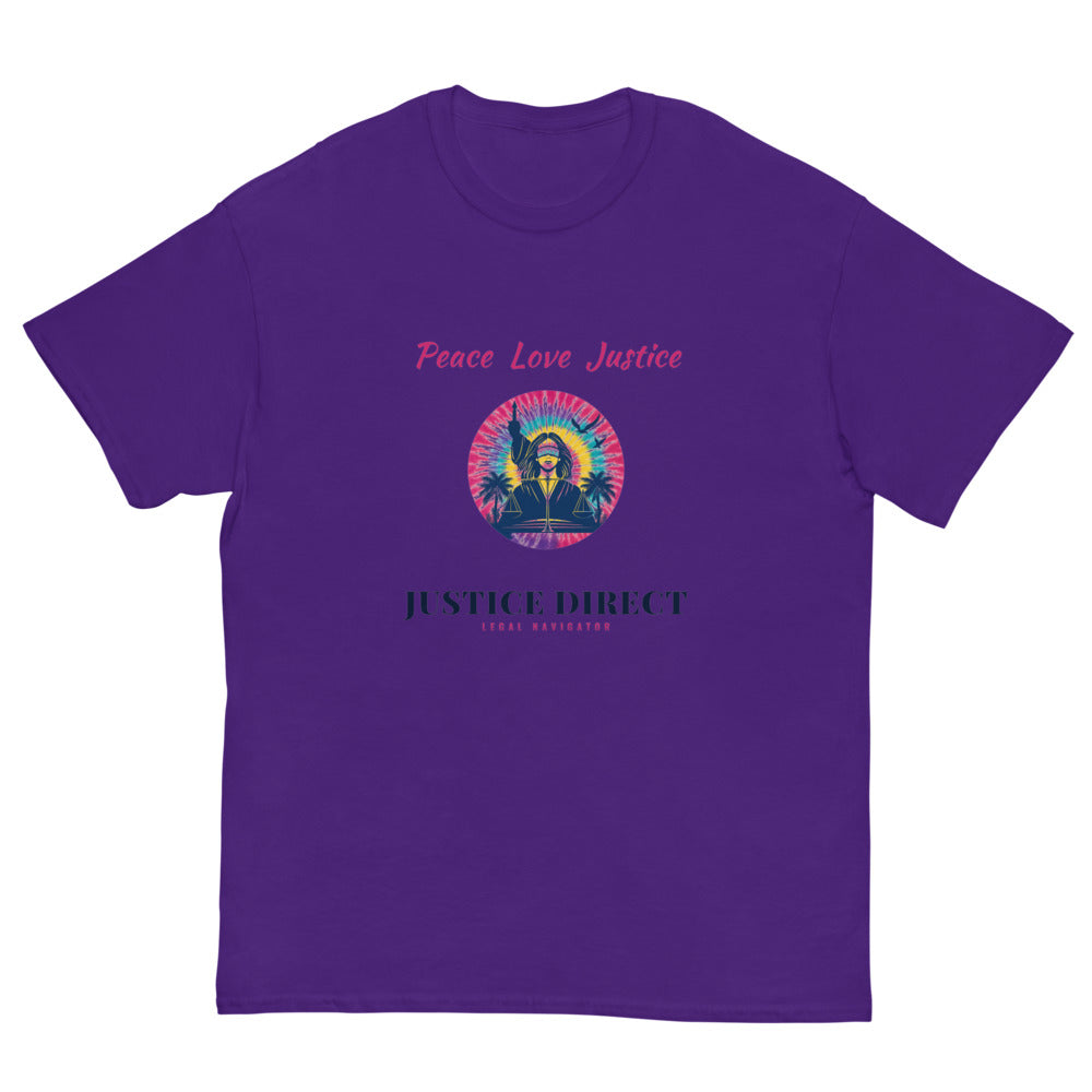 Tee in Purple flat
