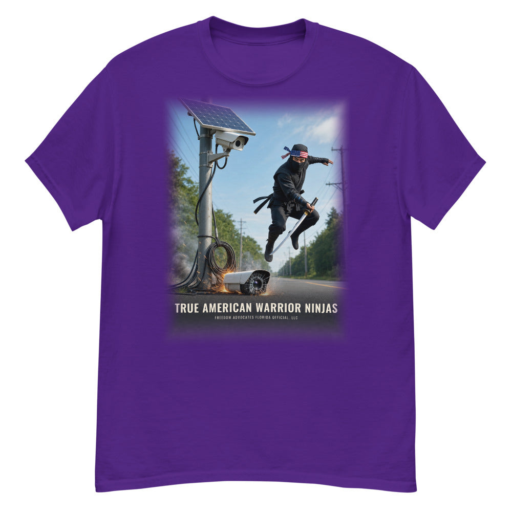 Tee in Purple flat