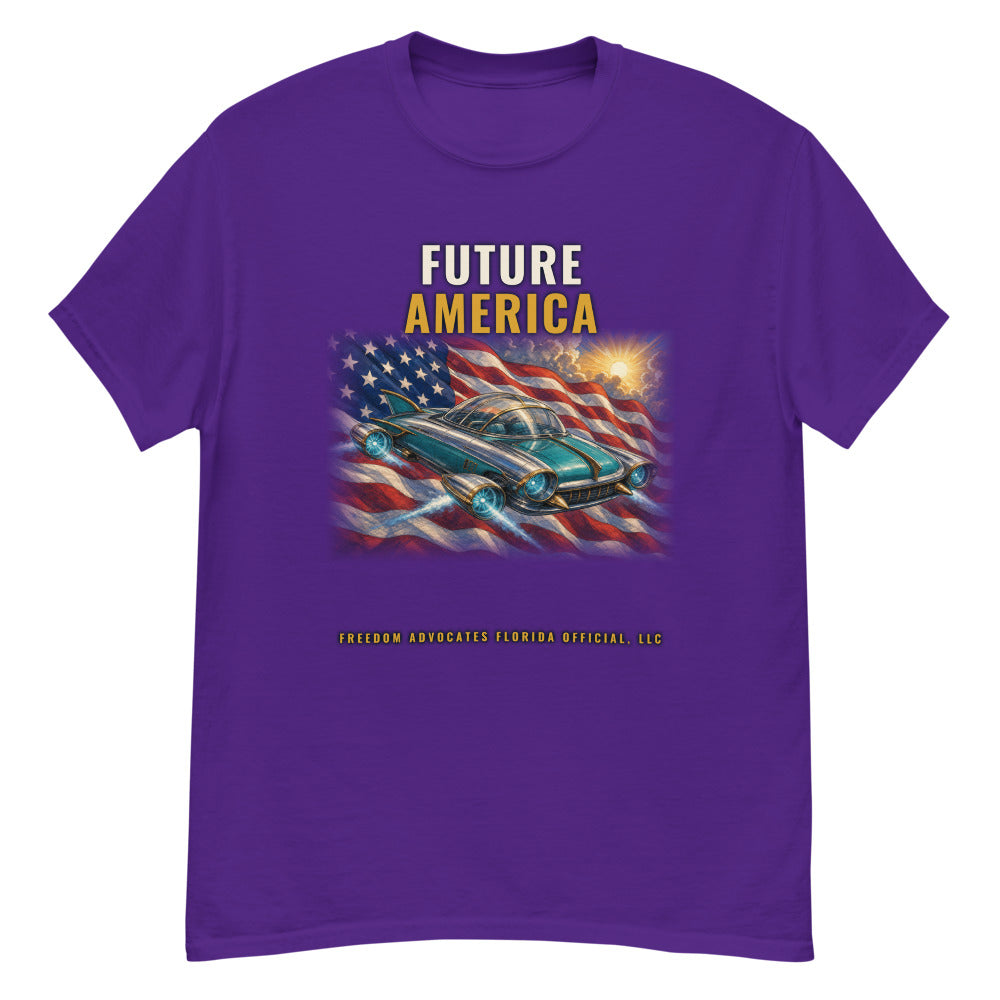 Tee in Purple flat