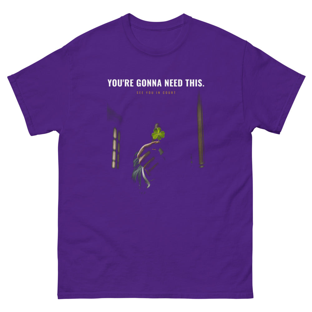 Tee in Purple flat