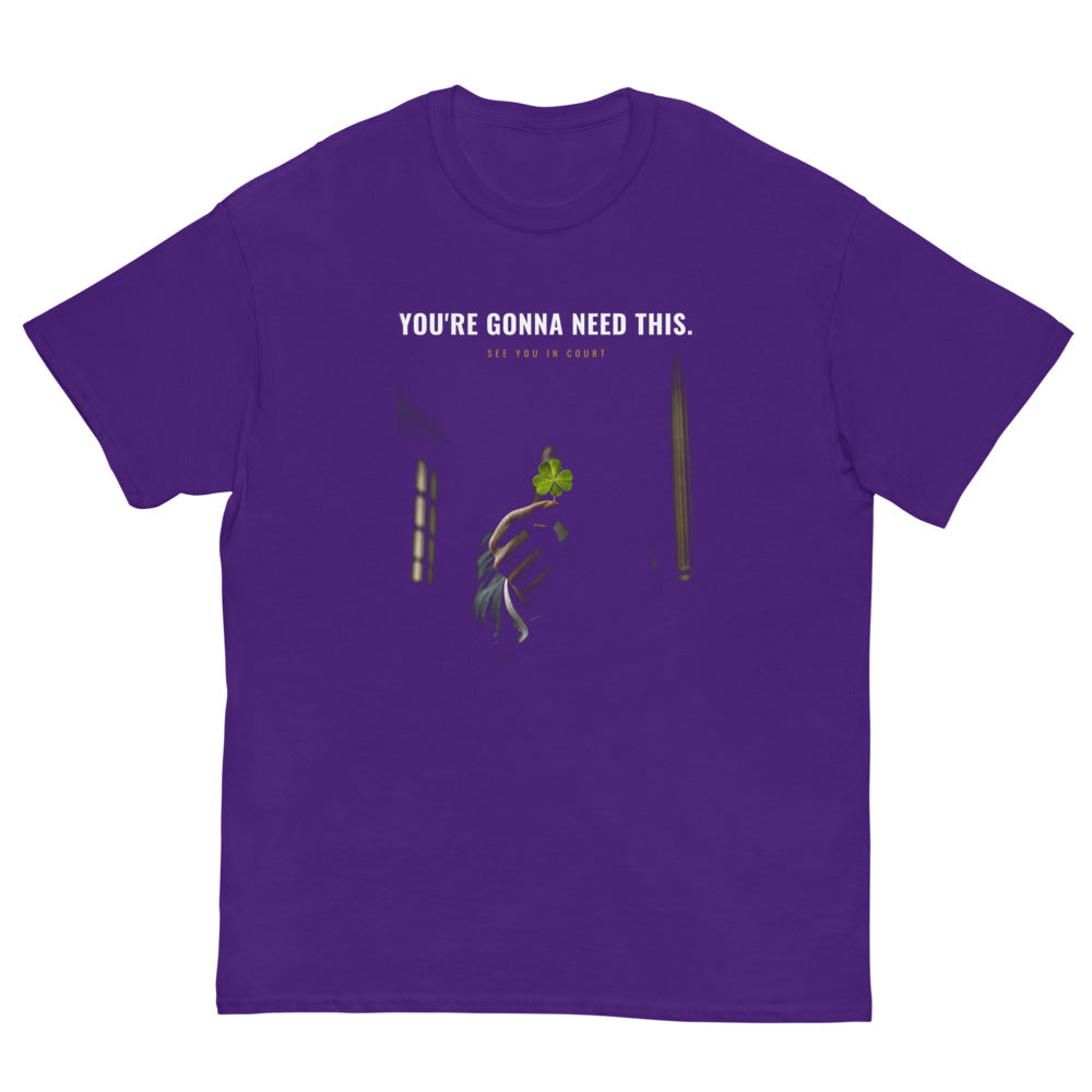 Tee in Purple flat