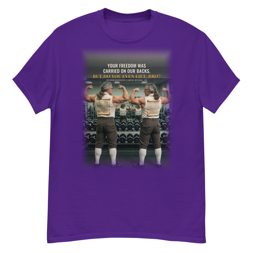 Tee in Purple flat