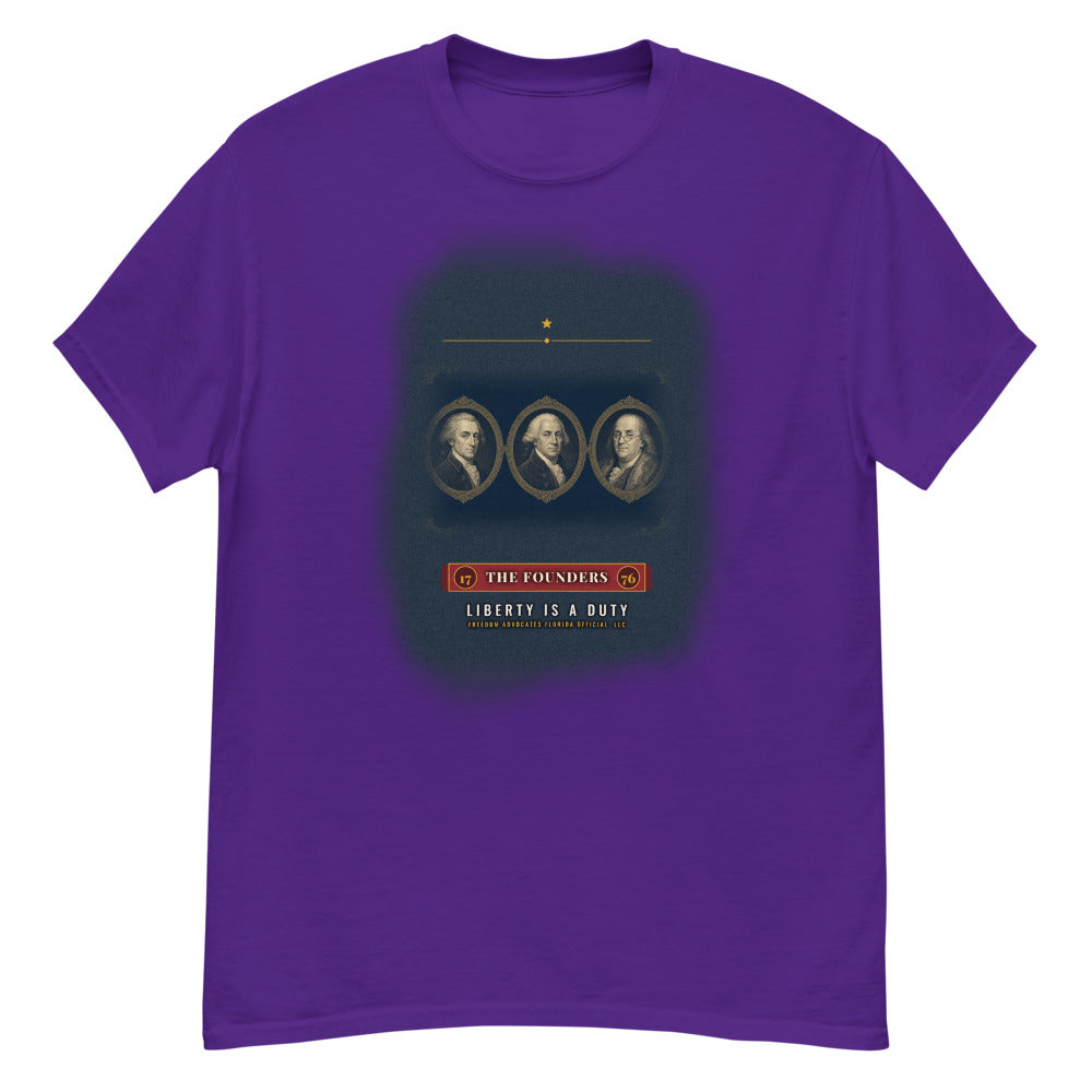 Tee in Purple flat