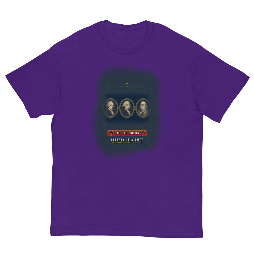 Tee in Purple flat