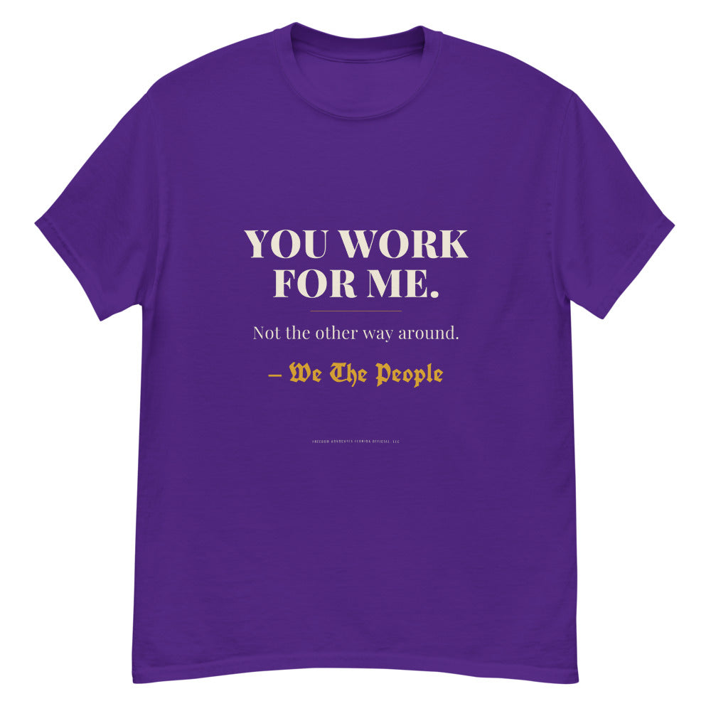 Tee in Purple flat