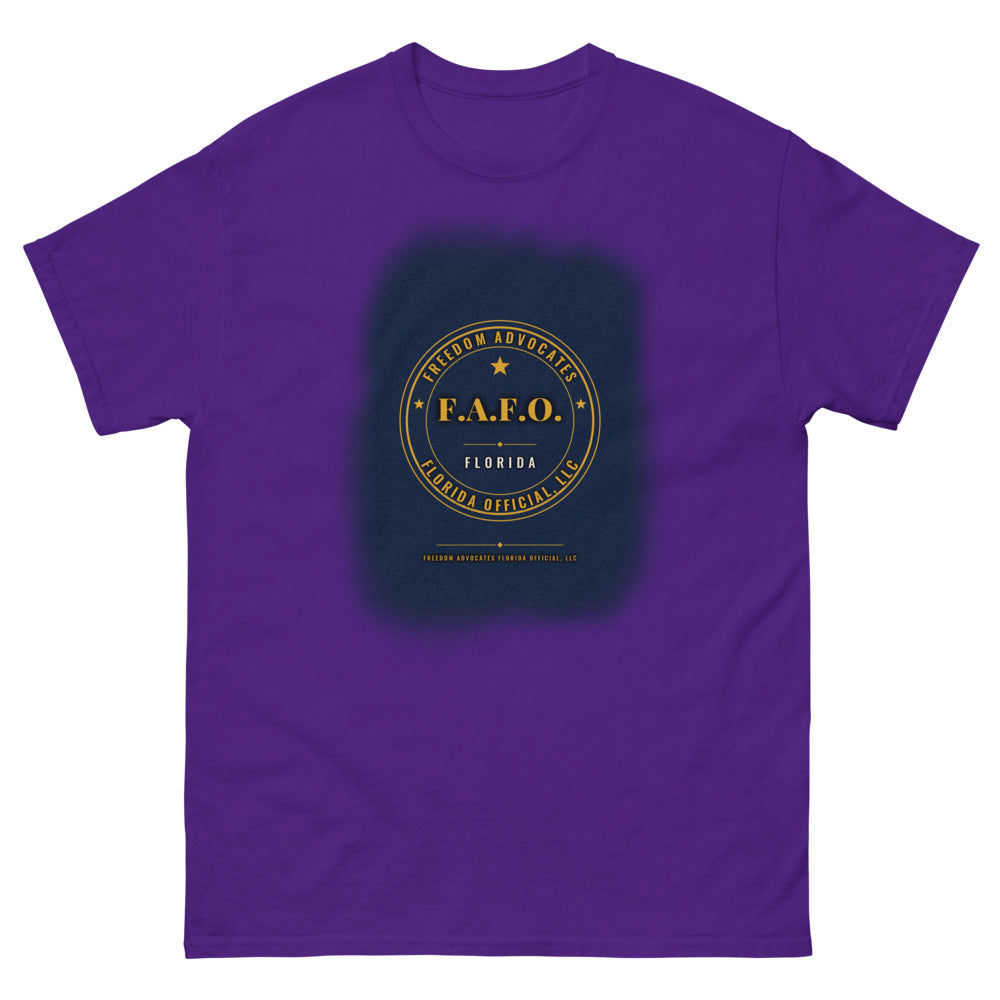 Tee in Purple flat