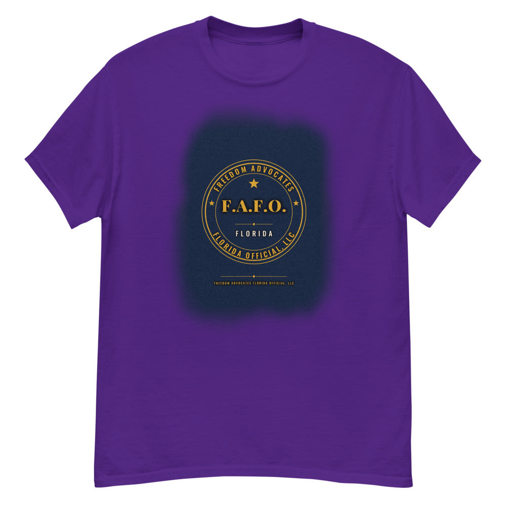 Tee in Purple flat