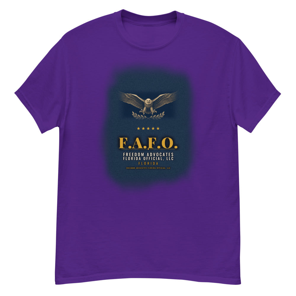 Tee in Purple flat