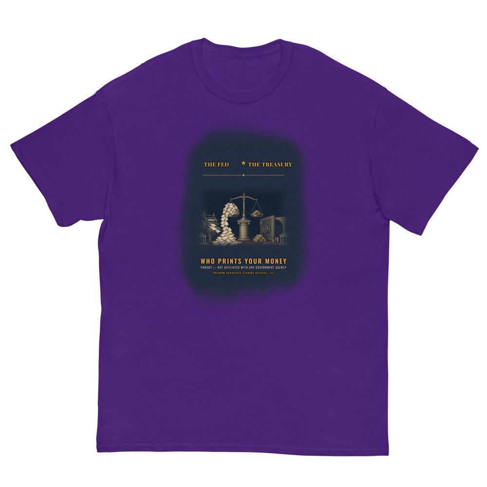 Tee in Purple flat