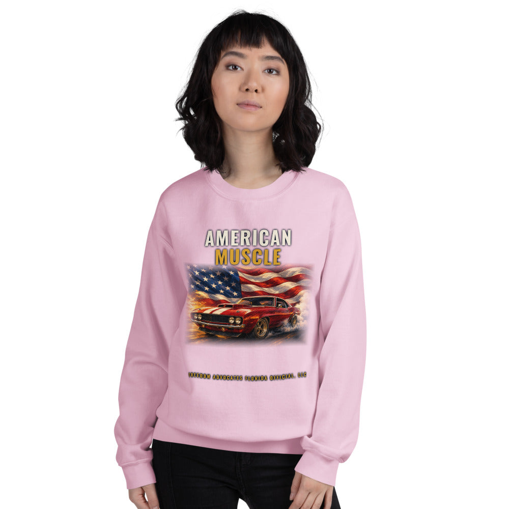 Sweatshirt in Light Pink