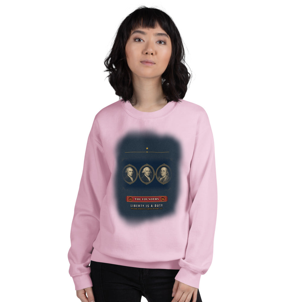 Sweatshirt in Light Pink