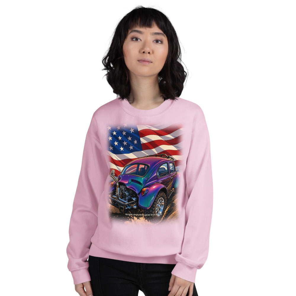 Sweatshirt in Light Pink