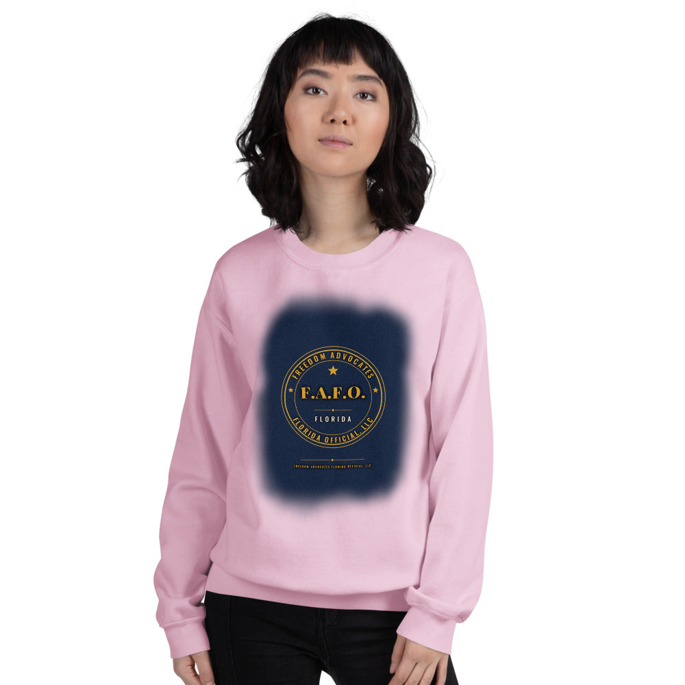 Sweatshirt in Light Pink