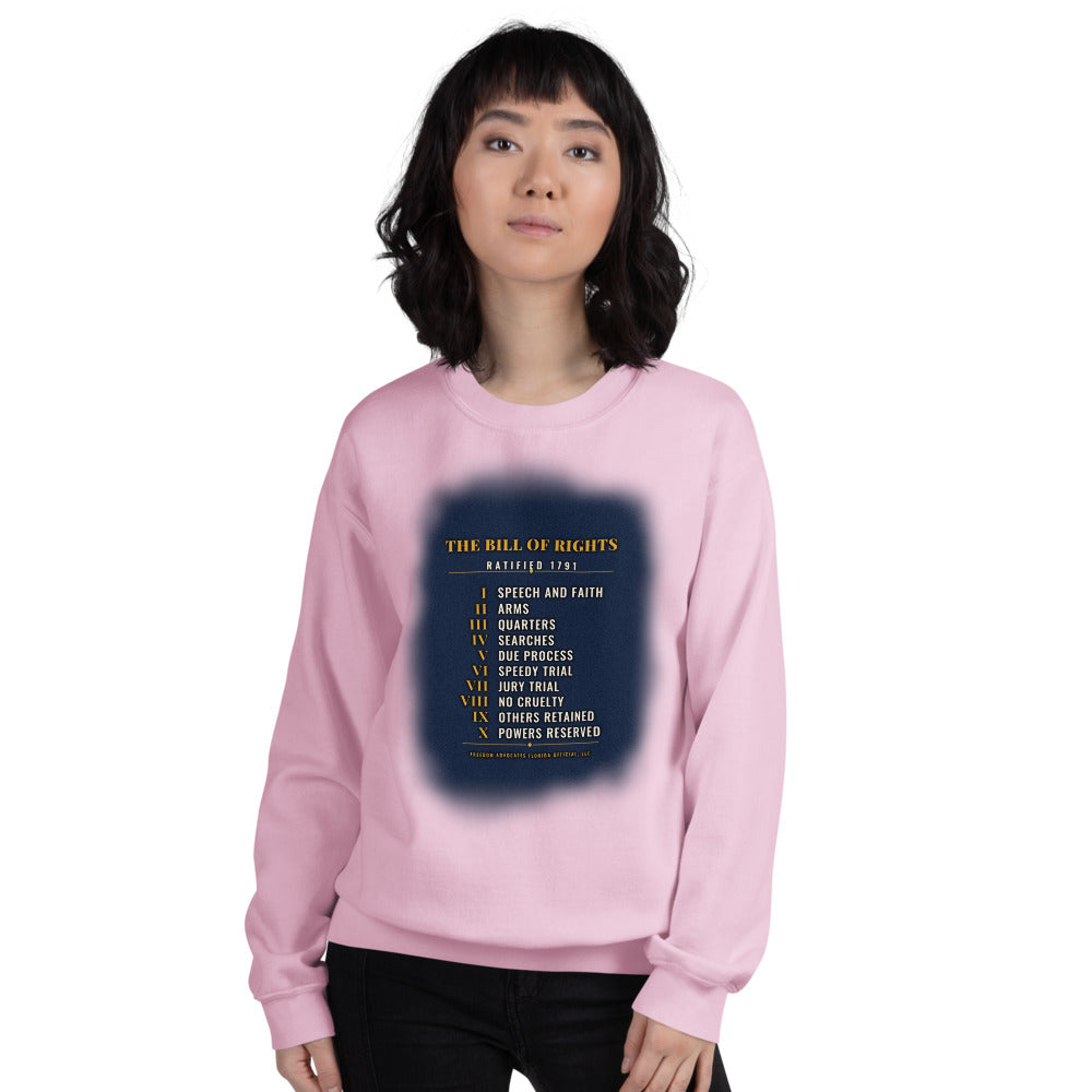 Sweatshirt in Light Pink