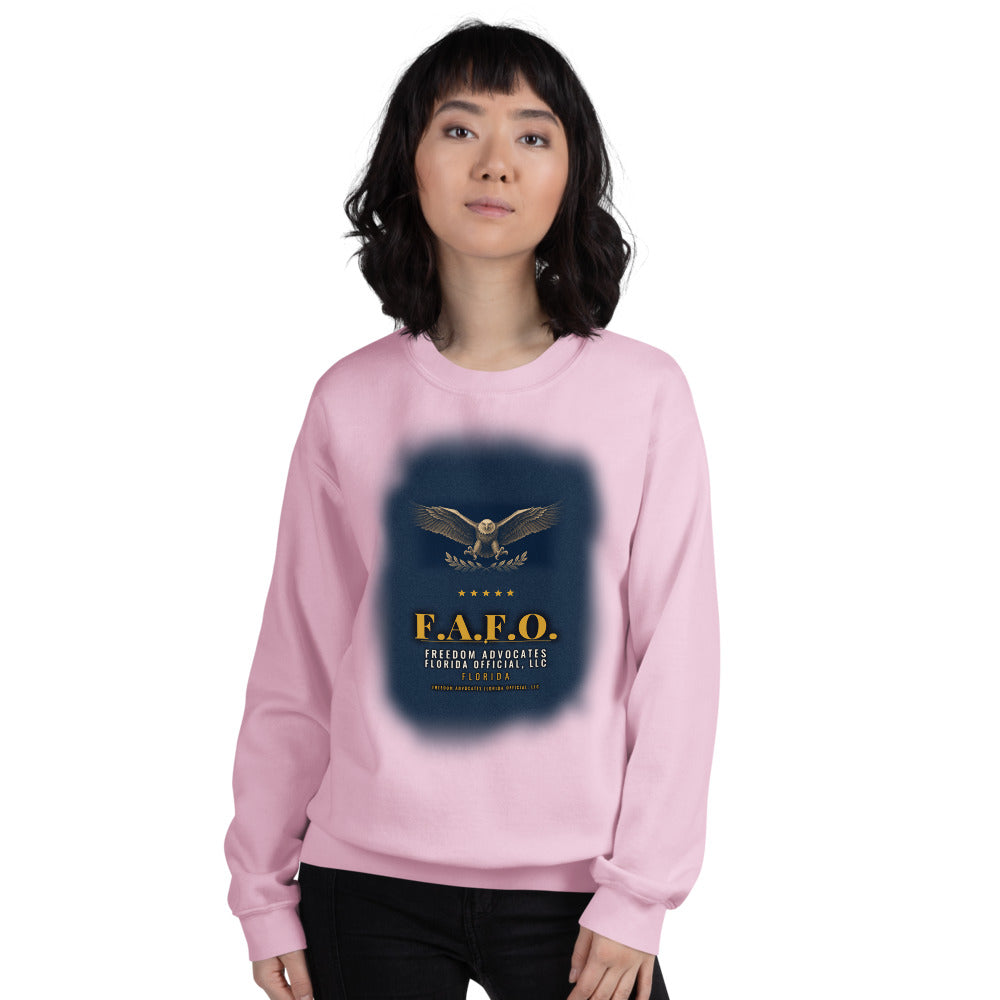 Sweatshirt in Light Pink