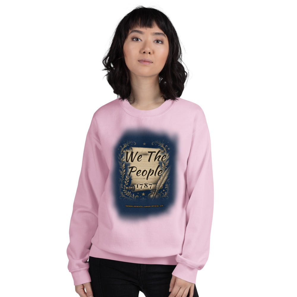 Sweatshirt in Light Pink