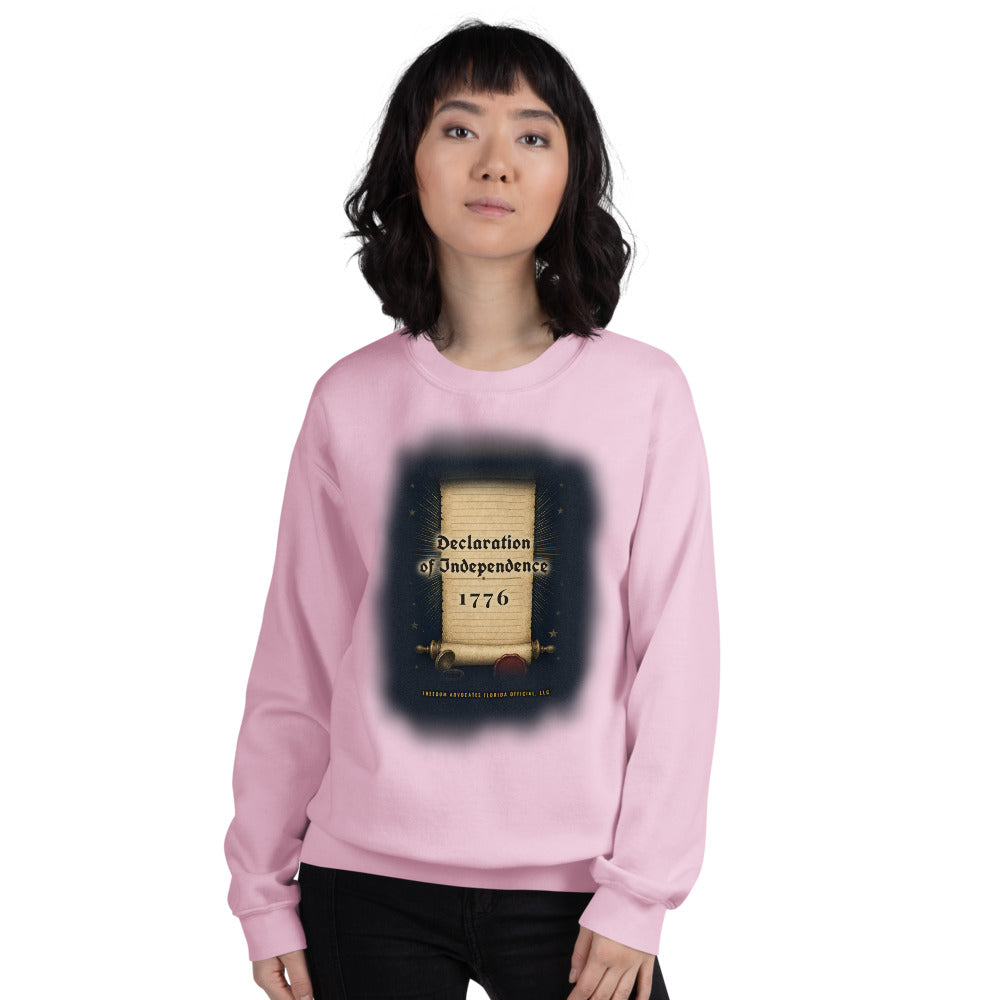 Sweatshirt in Light Pink
