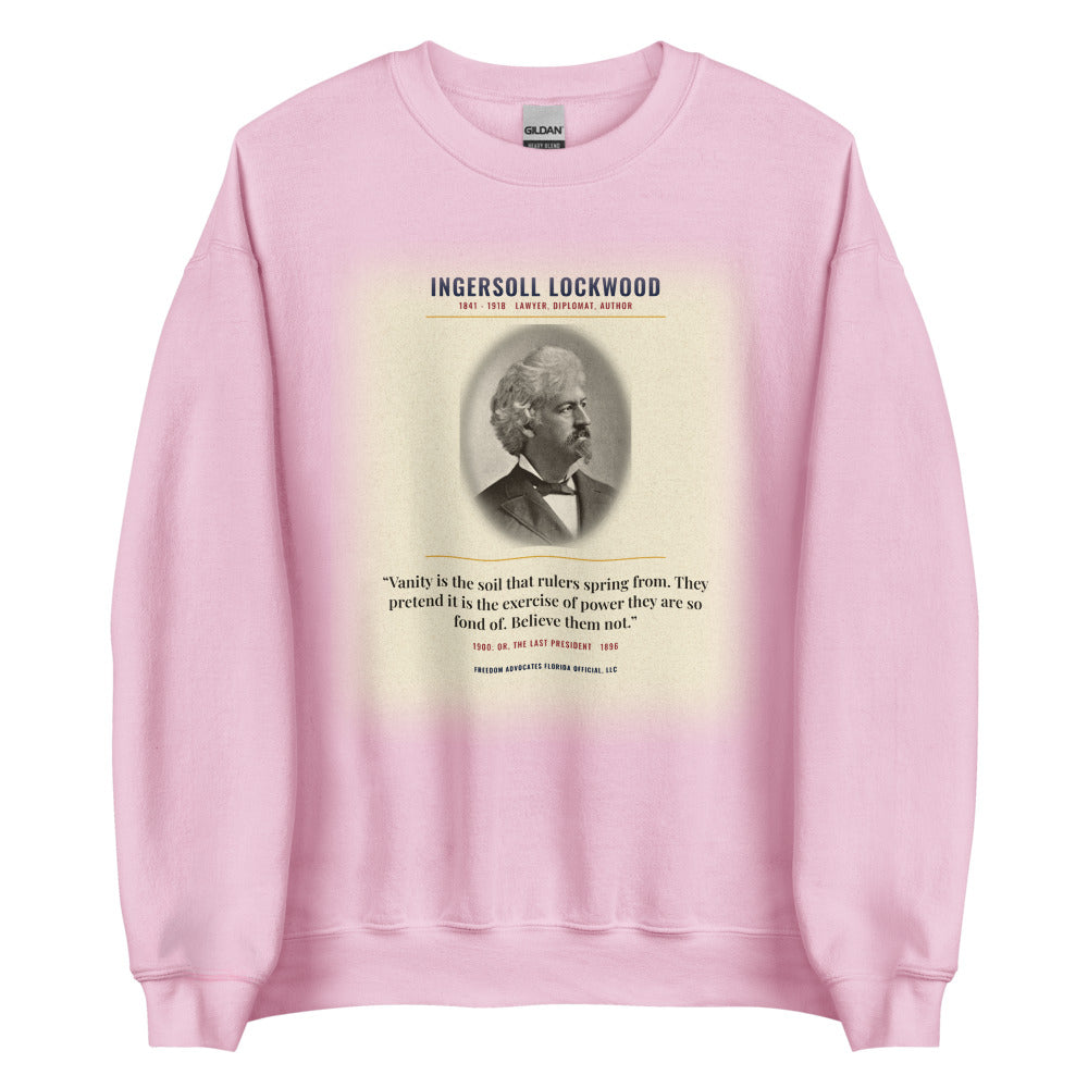 Sweatshirt in Light Pink flat