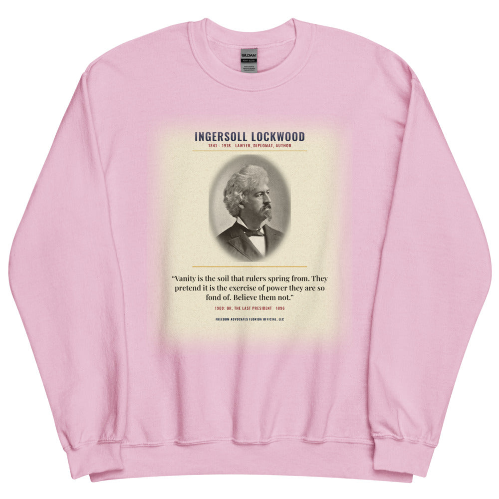 Sweatshirt in Light Pink flat