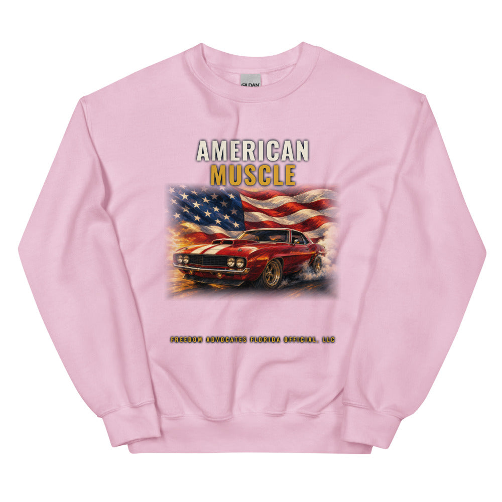 Sweatshirt in Light Pink flat