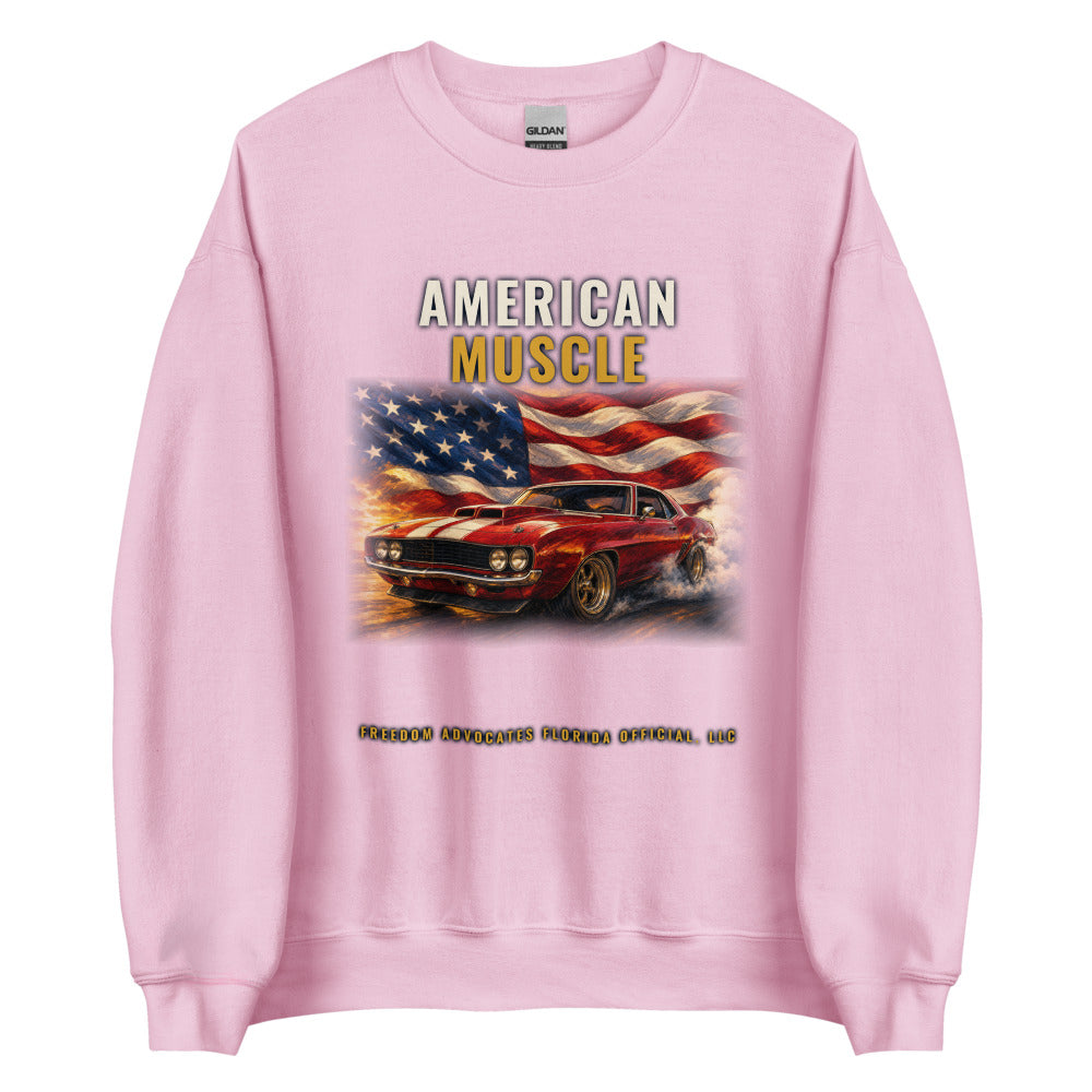 Sweatshirt in Light Pink flat